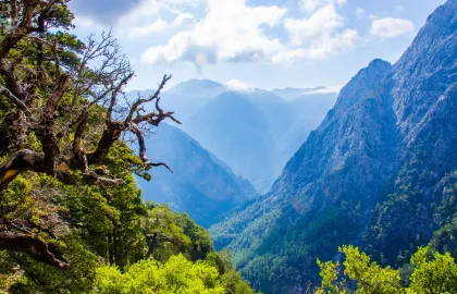 Die Samaria Schlucht