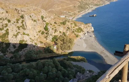 Palmenstrand von Preveli