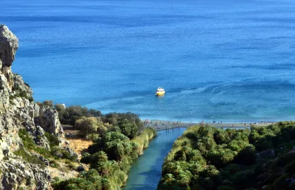 Palmenstrand von Preveli